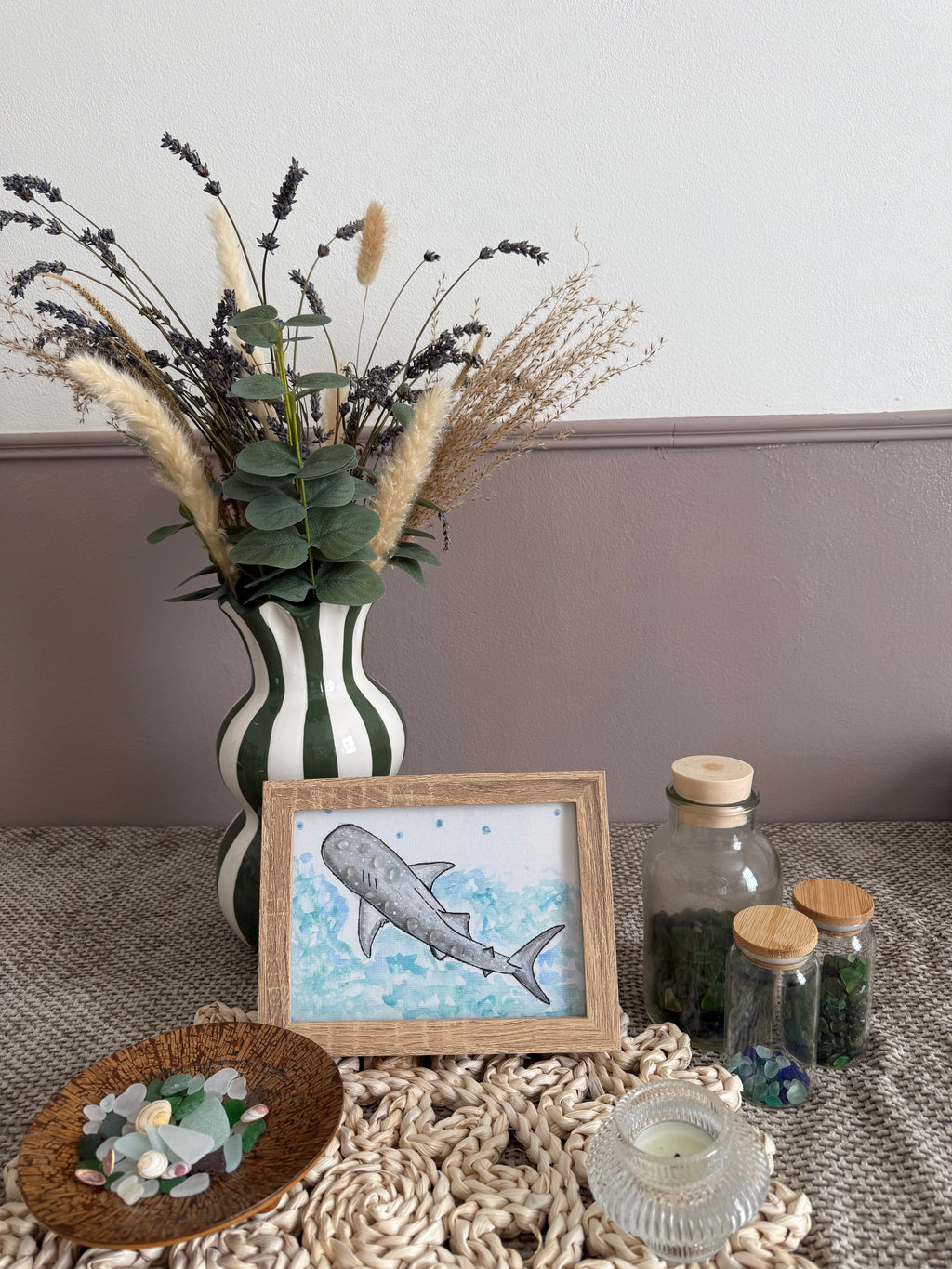 Gentle Giant | Original Sea Glass Artwork