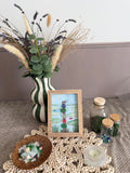 At the White Horse | Original Sea Glass Artwork