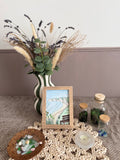 A Seat at Seven Sisters | Original Sea Glass Artwork